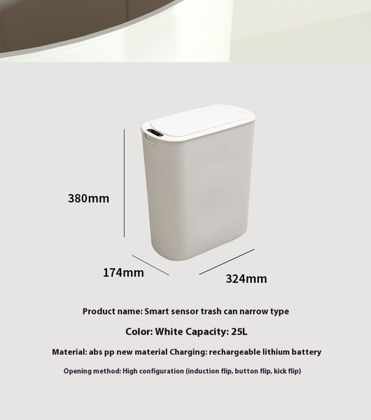 Basurero Automático Inteligente de Inducción Gran Capacidad para Cocina y Sala - Image 14