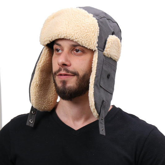Gorro de Esquí Impermeable con Protección Térmica para Oídos