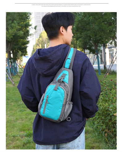 Bolsa Cruzada Deportiva Canvas Unisex - Mochila Pecho Casual - Image 25