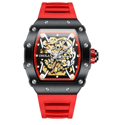 Reloj Deportivo Automático para Hombre con Banda de Silicona Resistente al Agua - Image 7