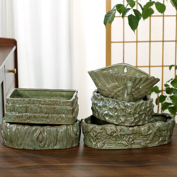 Maceta de Cerámica para Plantas y Flores