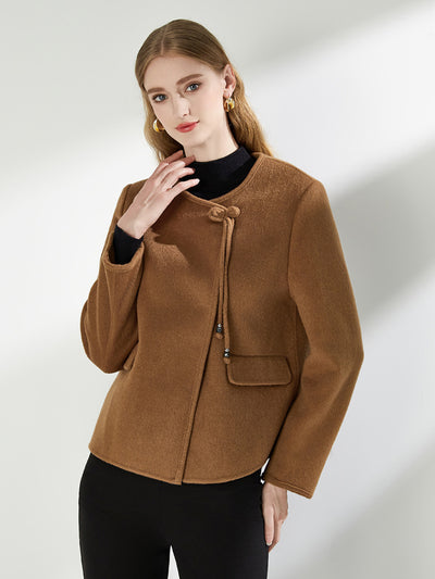 Abrigo de Lana Entallado para Mujer - Elegancia y Calidez - Image 7