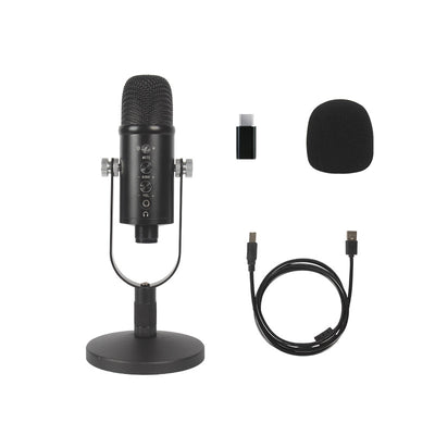 Micrófono Condensador USB para Grabación en Casa y Estudio - Image 12