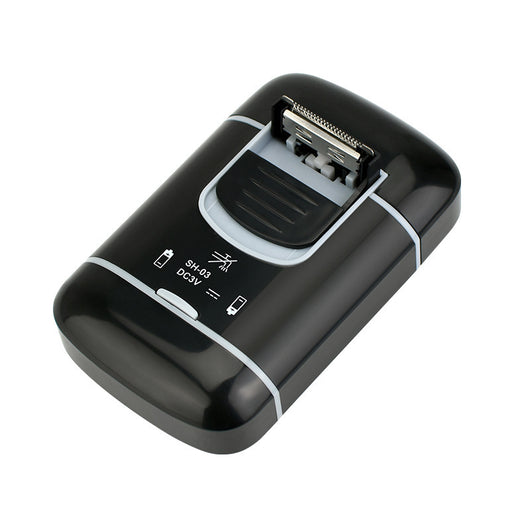 Afeitadora Eléctrica Reciprocante para Hombre con Batería Seca y Cuchilla Ajustable - Image 14