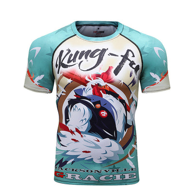 Camiseta Estampada en 3D con Diseños de Animales para Hombre - Image 3