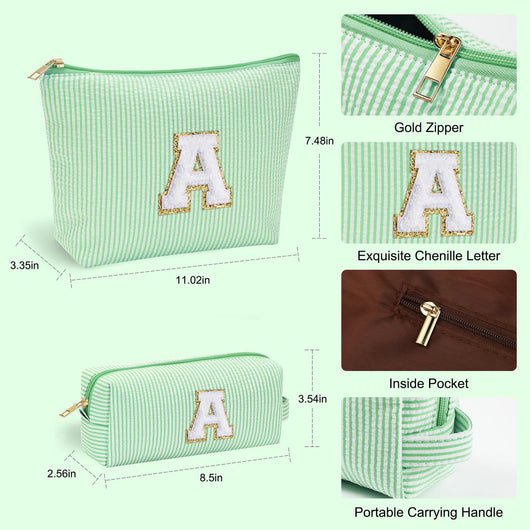 Neceser de Viaje Bordado con Letras - Almacenamiento Portátil - Image 19