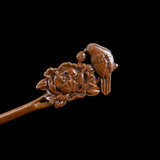 Pinza de Sándalo Dorado para Peinados - Accesorio Diario Elegante - Image 6