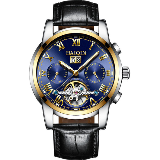 Reloj Automático Mecánico Hueco Luminoso Resistente al Agua para Hombre - Image 14