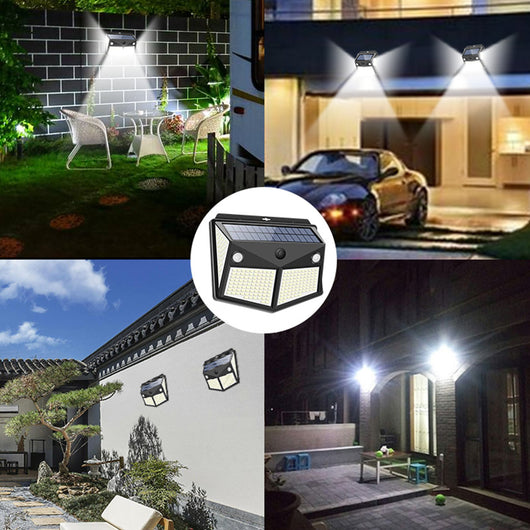 Lámpara Solar LED Dual Sensor para Villa y Jardín Exterior Impermeable - Image 4