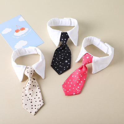 Babero Elegante para Mascotas Estilo Gentleman con Toalla Absorbente - Image 6