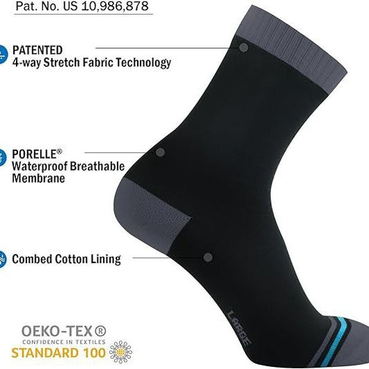 Calcetines Térmicos Impermeables para Deportes Acuáticos y Montaña - Image 3