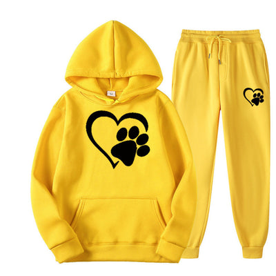 Conjuntos de Sudaderas Estampadas para Hombre y Mujer - Otoño e Invierno - Image 9