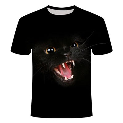 Camiseta 3D Estampado Gatos Adorables para Hombre y Mujer - Image 19