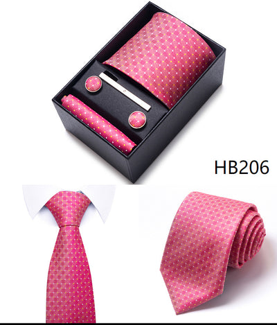 Corbata Jacquard Profesional Tejida en Trama para Negocios - Image 65