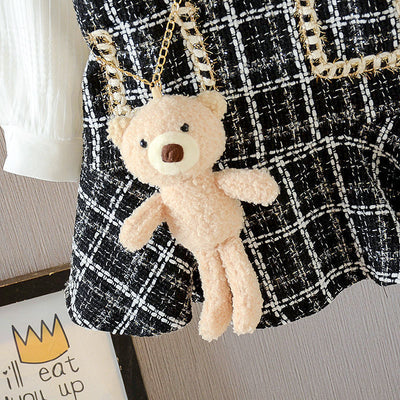 Conjunto Elegante para Niña Estilo Coreano - Chaleco y Vestido Occidental de Dos Piezas - Image 13