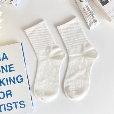 Calcetines Lolita de Encaje Blanco para Mujer - Tubo Medio Algodón - Image 26