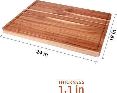 Tabla de Corte Acacia Mangium Premium para Cocina - Image 12