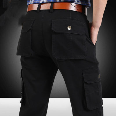 Pantalones Casuales Hombre con Bolsillos Amplios - Image 9