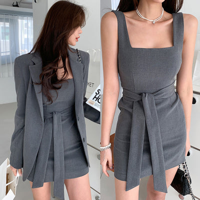 Blazer Suelto de Dos Piezas para Mujer - Image 7