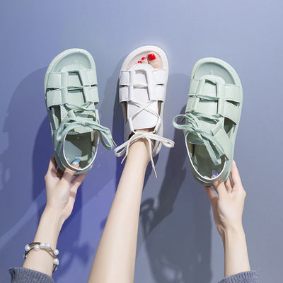 Zapatos Deportivos Planos de Verano para Mujer - Diseño Romano - Image 9