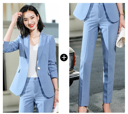 Conjunto de Dos Piezas Profesional para Mujer - Traje Ejecutivo - Image 11