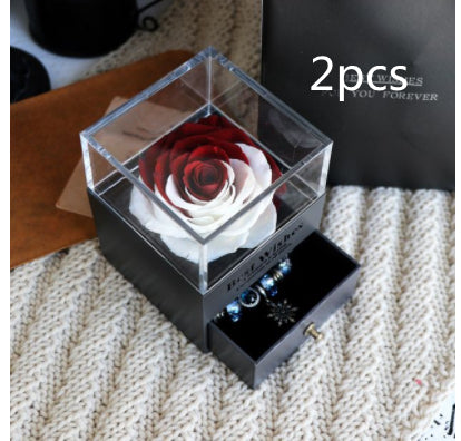 Caja de Joyero con Rosa Eterna - Regalo Perfecto para Amor y Ocasiones Especiales - Image 52