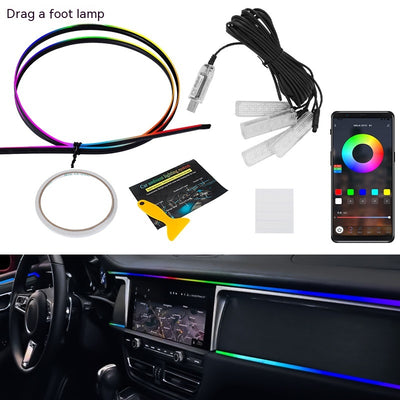 Barra LED Ambiental Oculta para Auto - Iluminación Personalizada - Image 7