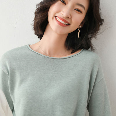Suéter Suelto Estilo Coreano para Mujer - Prenda Base Versátil - Image 6