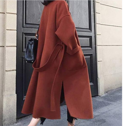 Gabardina Elegante y Minimalista para Mujer - Largo Medio - Image 7