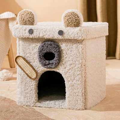 Casa Cama Plegable para Perros Cuatro Estaciones - Desmontable y Lavable - Image 6