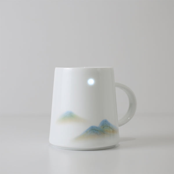 Taza Cerámica Río y Montaña Verde - Image 5