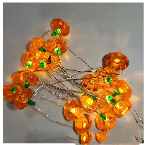 Cadena de Luces LED Calabazas con Batería para Decoración Halloween - Image 11