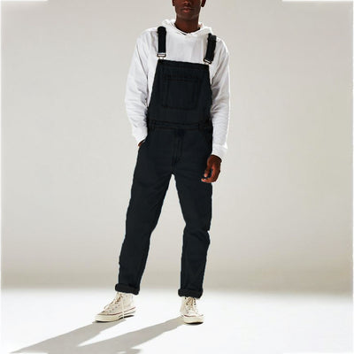 Jeans de Cintura Alta Estilo Europeo y Americano para Hombre - Image 9