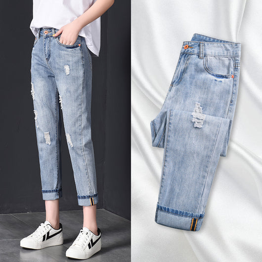 Pantalones Rectos Harlan Nine-Point de Corte Moderno - Image 6