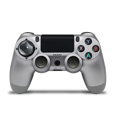 Rose gold wireless game controller with dual vibration, Bluetooth, and action buttons for PS4, PC, and P3. - Image 28