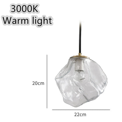 Lámpara Colgante Minimalista de Cristal para Restaurante - Image 12