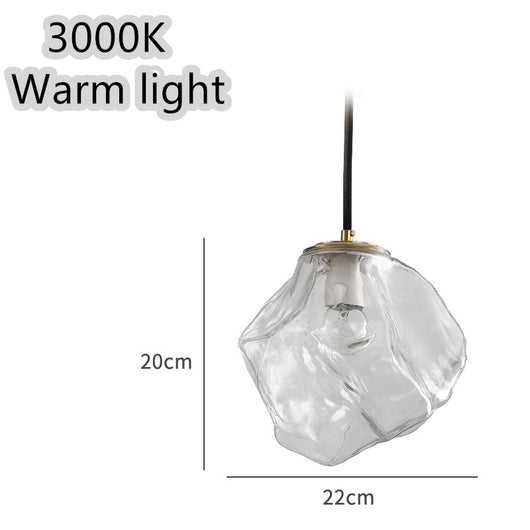 Lámpara Colgante Minimalista de Cristal para Restaurante - Image 12