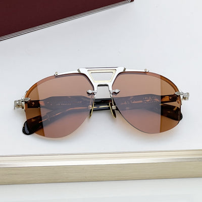 Gafas de Sol Piloto Metal Lujo Ligero - Protección UV Estilo INS - Image 24