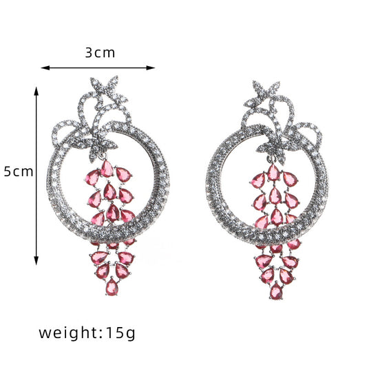 Aretes de Plata Esterlina para Niñas - Diseño Oversize Moderno - Image 2