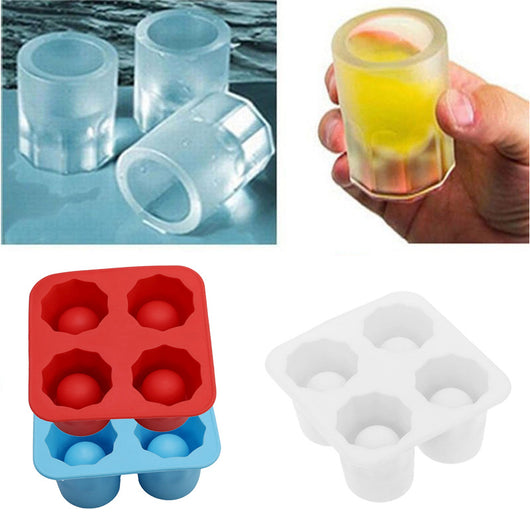 Molde para Hielo en Forma de Copa - Bandeja Reutilizable para Bebidas Frías - Image 2