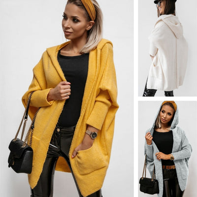Cardigan Tejido con Bolsillos para Mujer - Perfecto para Commuters