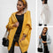 Cardigan Tejido con Bolsillos para Mujer - Perfecto para Commuters