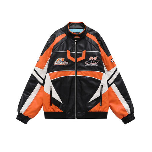 Chaqueta Personalizada con Cuello Alto y Cierre de Cremallera - Image 4