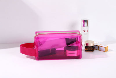 Bolsa Cosmetiquera Impermeable Multicolor con Asa de Transporte - Image 46