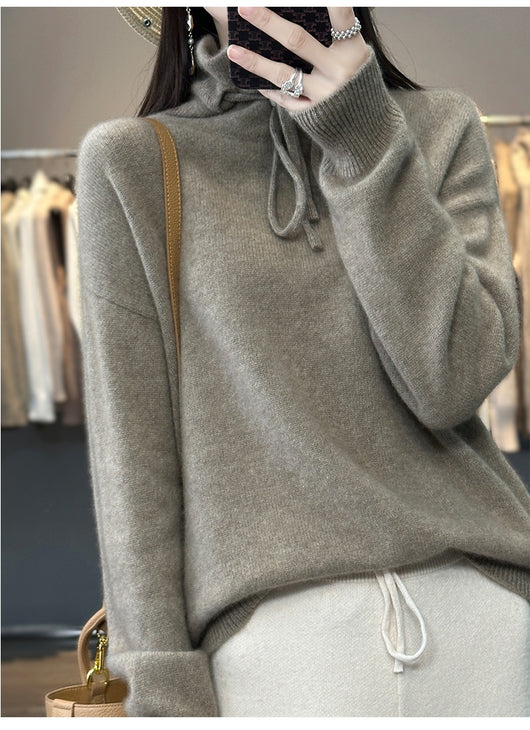 Suéter de Cachemir Tejido para Mujer - Elegancia y Calidez - Image 16