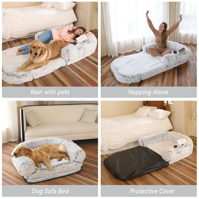 Sofá Cama para Mascotas con Funda Removible y Lavable - Image 14