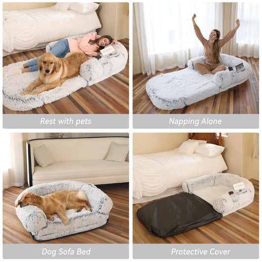 Sofá Cama para Mascotas con Funda Removible y Lavable - Image 14
