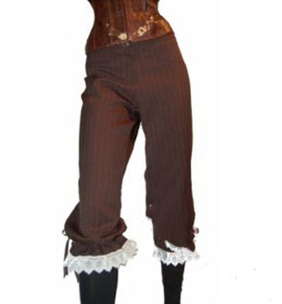 Leggings Deportivos con Encaje y Cierre - Pantalones Capri para Mujer - Image 3