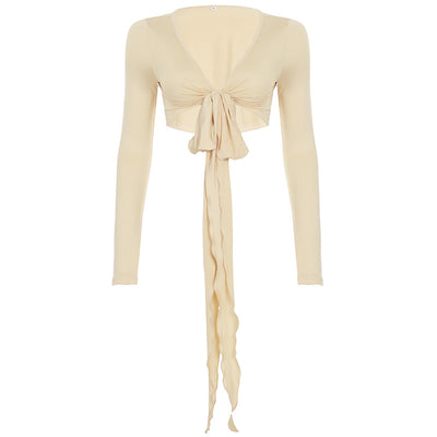 Blusa Escotada Manga Larga Pure Desire - Diseño Seductor y Versátil - Image 5