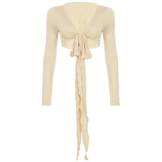 Blusa Escotada Manga Larga Pure Desire - Diseño Seductor y Versátil - Image 5